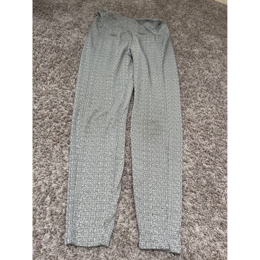 Kyodan Herringbone Print‎ High Waist Athletic Pants with Pockets Small